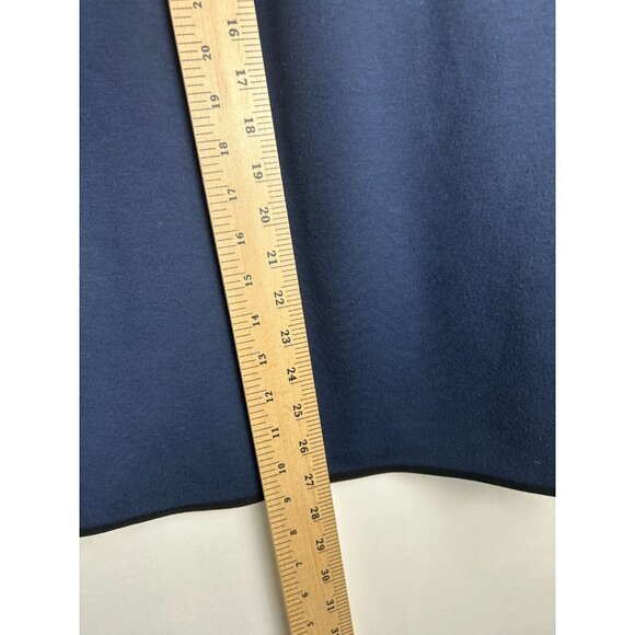 The North Face Womens Navy Blue Funnel Neck Pullover Sweatshirt W/ Pockets  XS - Picture 4 of 10